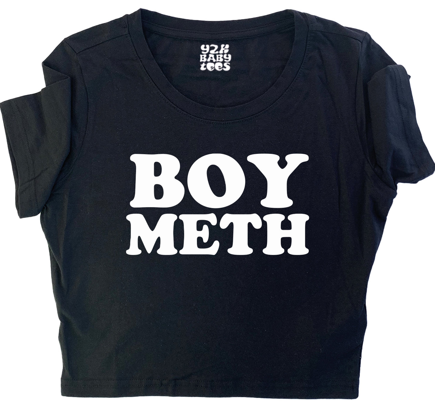 Boy Meth Baby Tee Crop Top