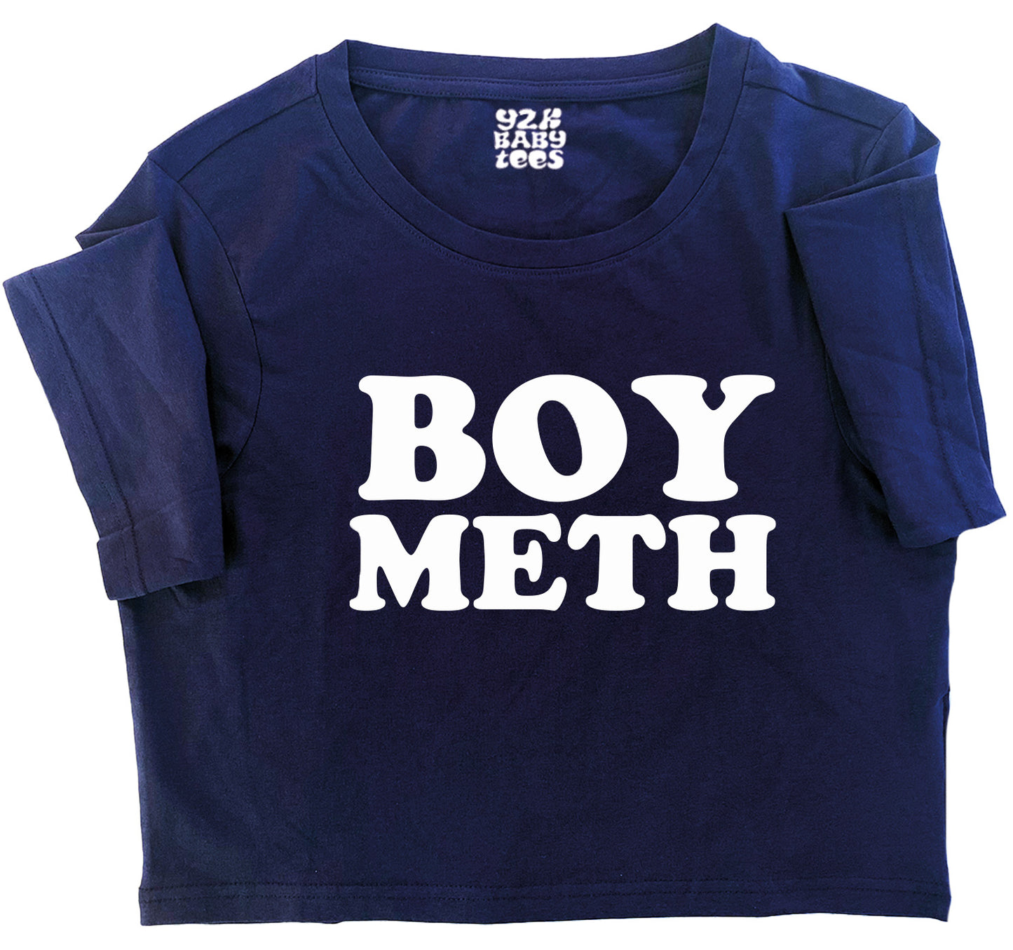 Boy Meth Baby Tee Crop Top