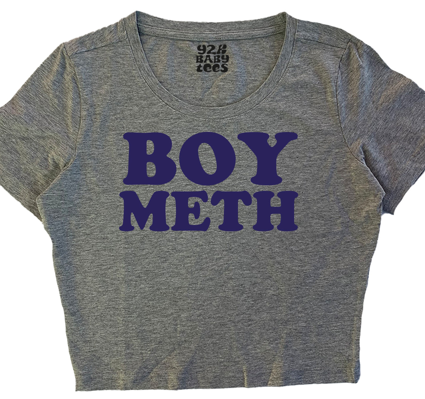 Boy Meth Baby Tee Crop Top