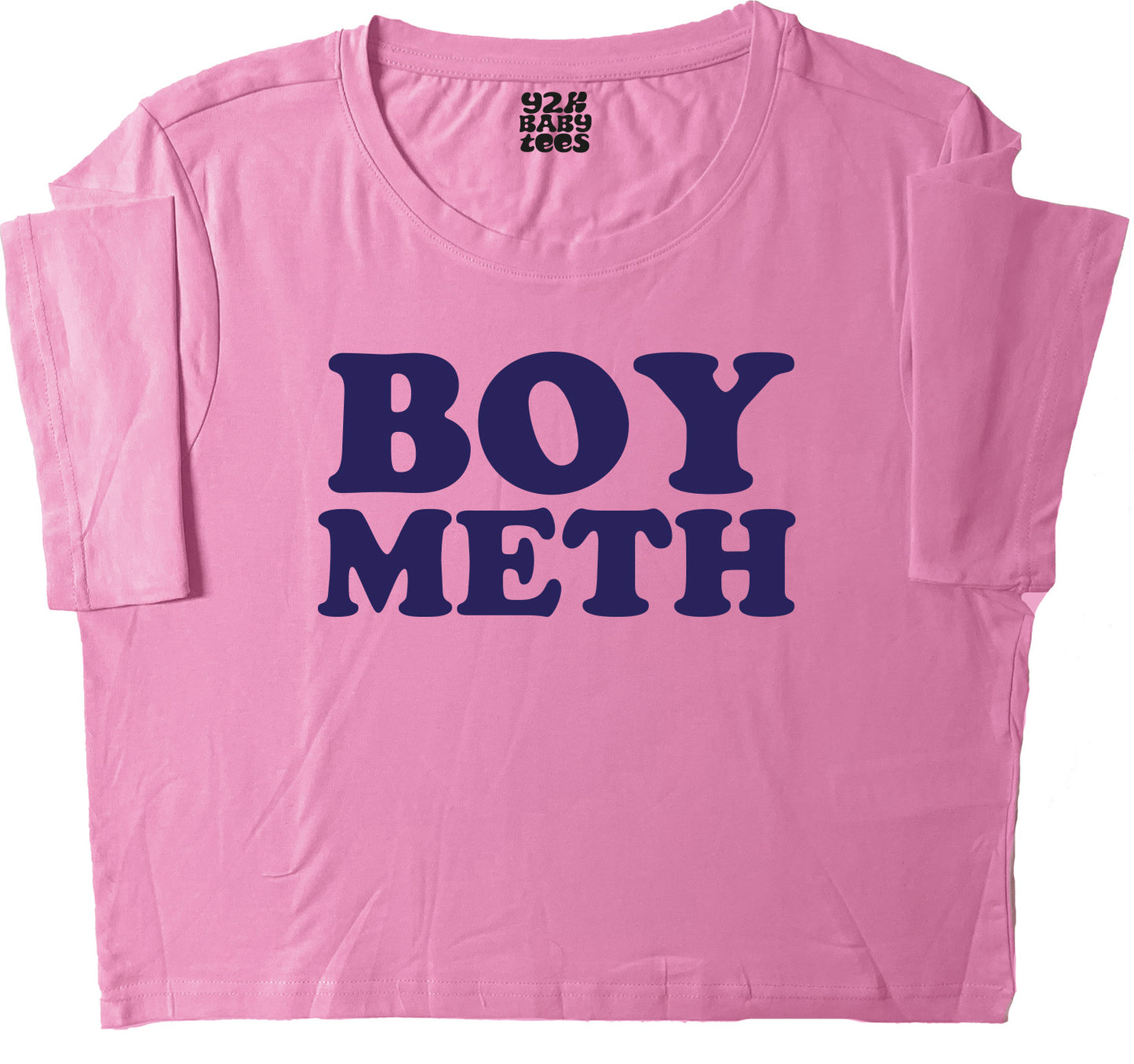 Boy Meth Baby Tee Crop Top