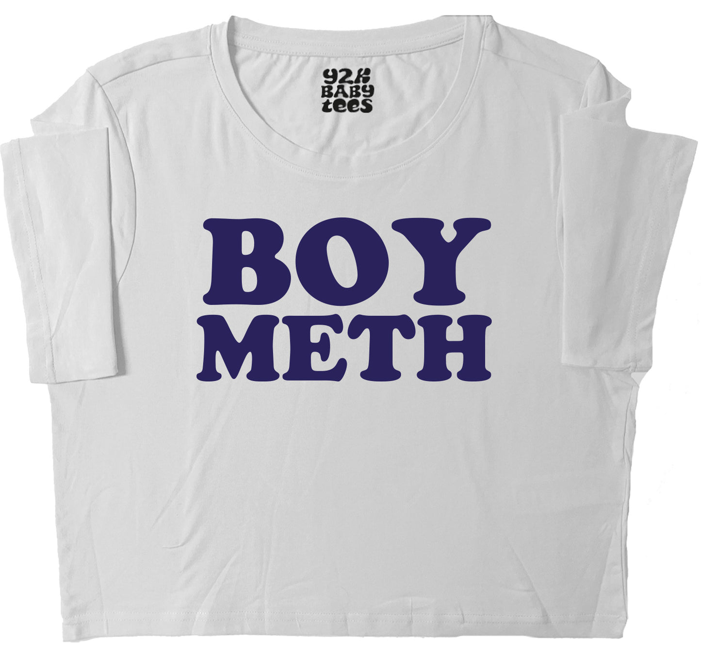 Boy Meth Baby Tee Crop Top