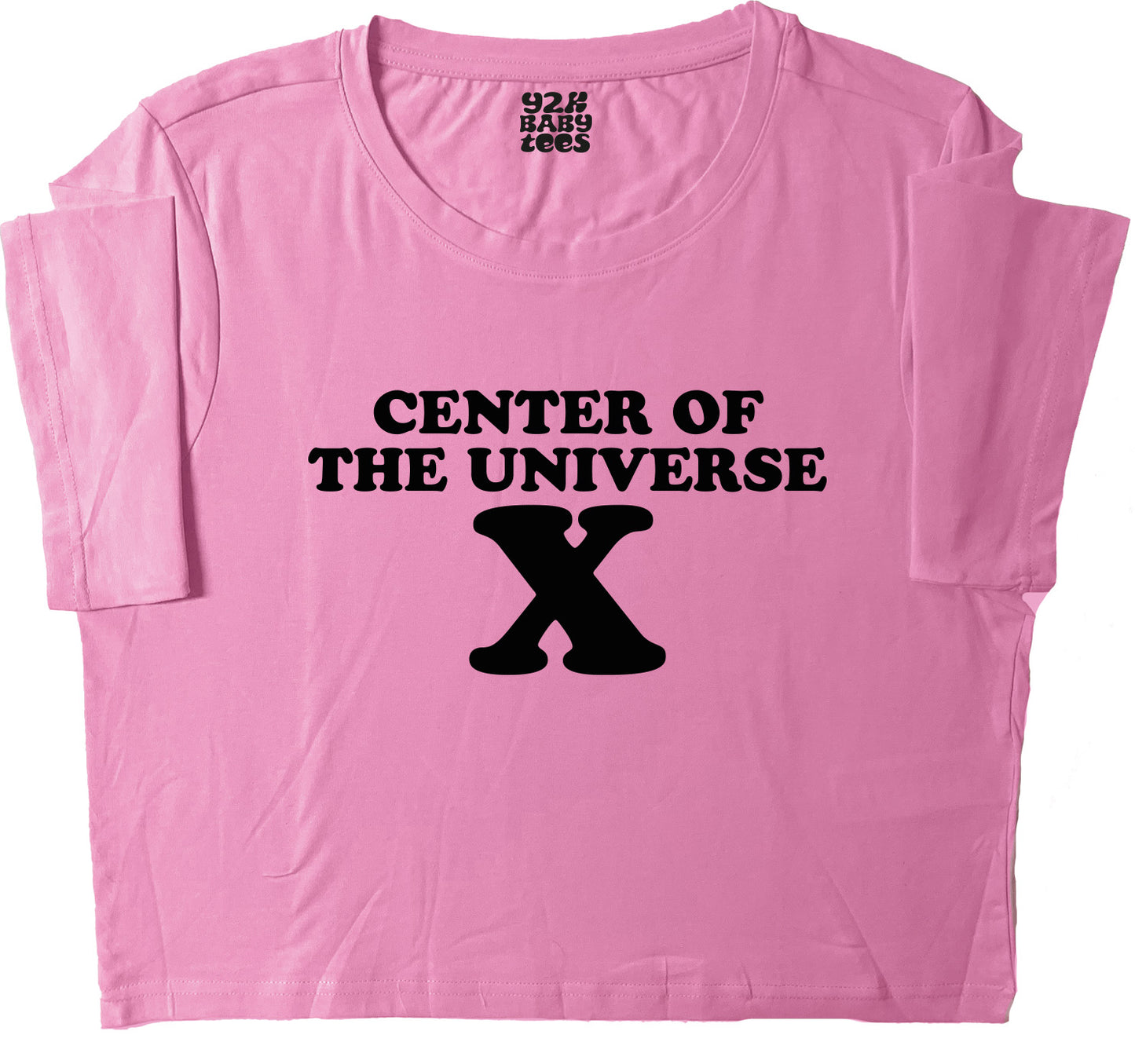 Center Of The Universe Baby Tee Crop Top